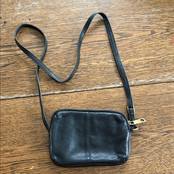 Margot Ryan Phone Crossbody in Black - Picture 3 of 11